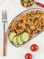 Макароны по-флотски с говядиной